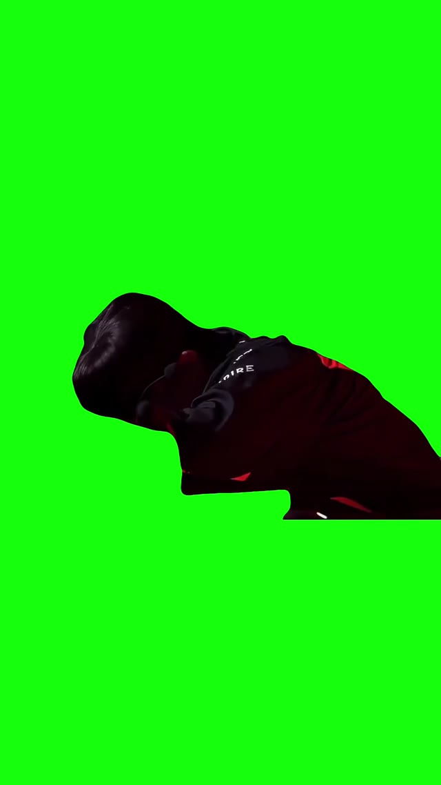 Dumbo T1 crying green screen