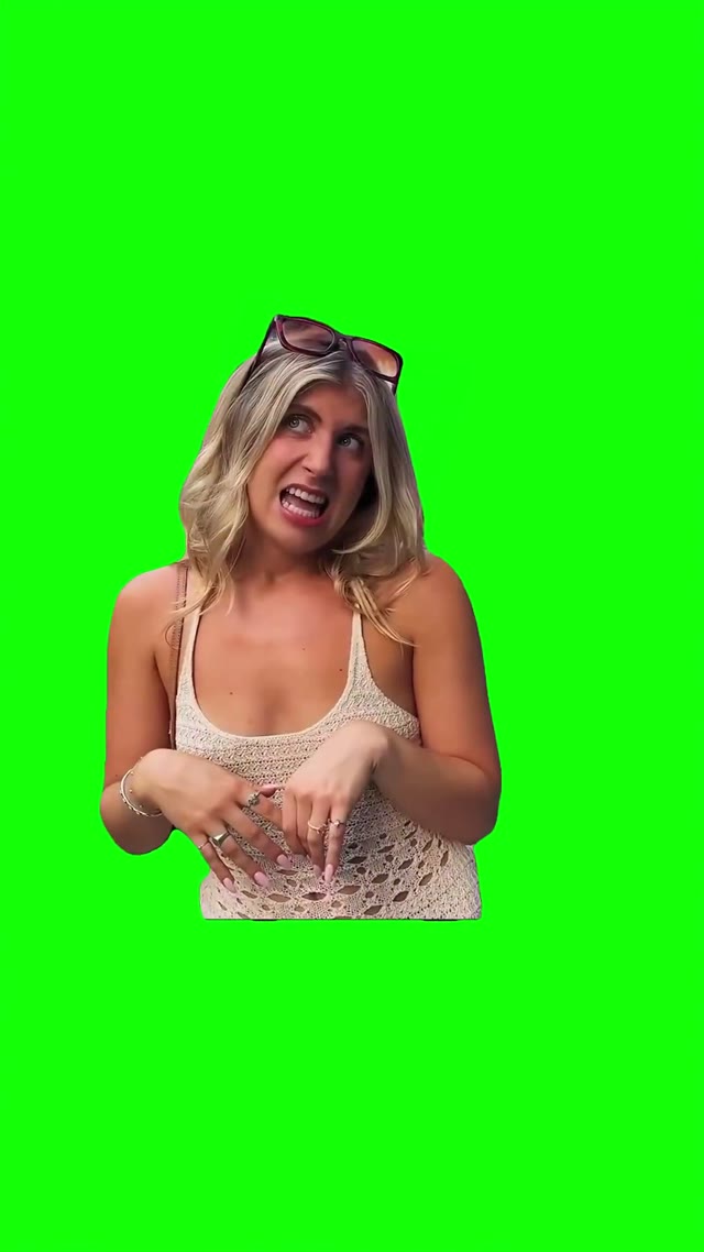 Aaa i dont think so green screen