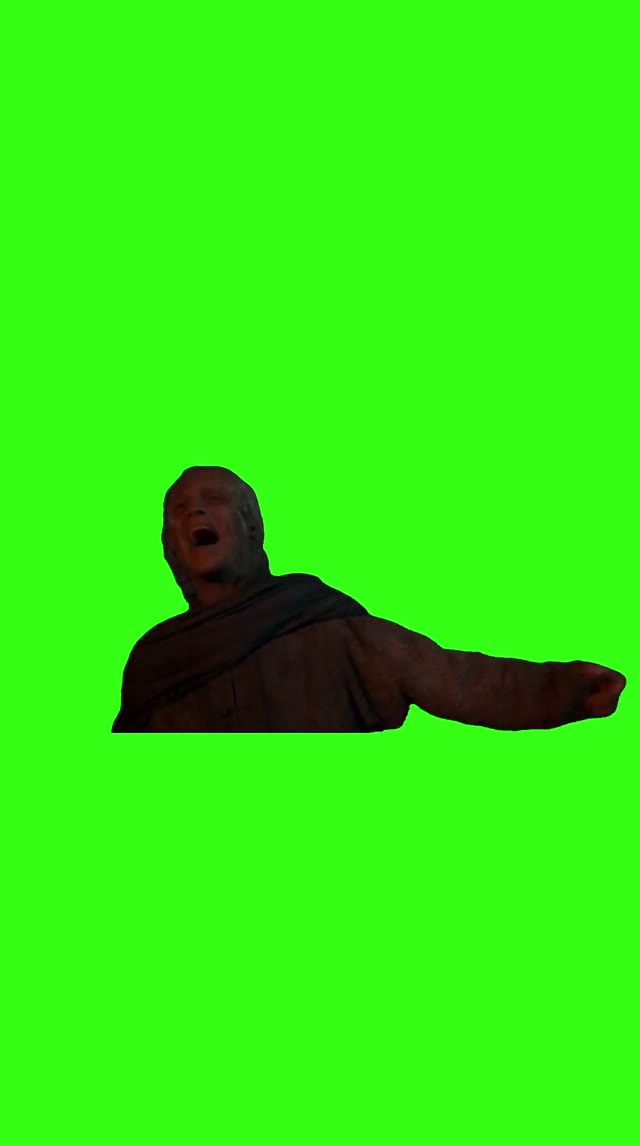 Aegon Laughing green screen