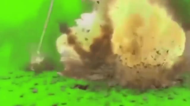 Airstrike green screen