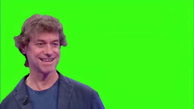 Alberto Angela green screen