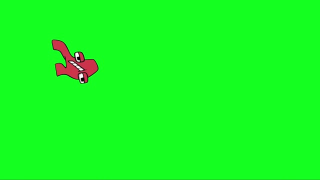 Alphabet Lore green screen