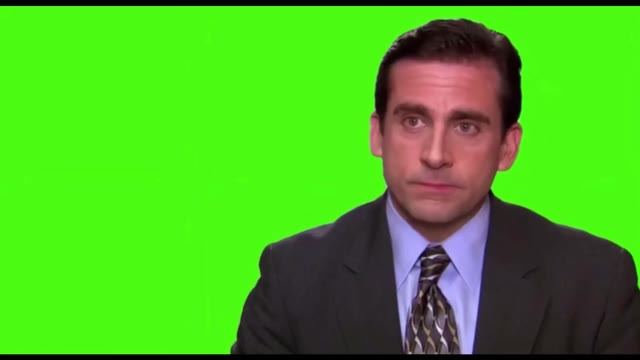Am I a Hero Steve Carell in The Office green screen