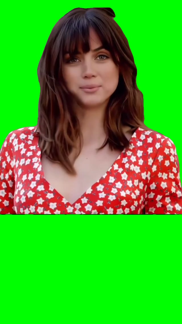 Ana dance with me green screen