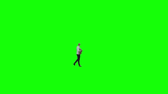 Andrew Tate Walking green screen