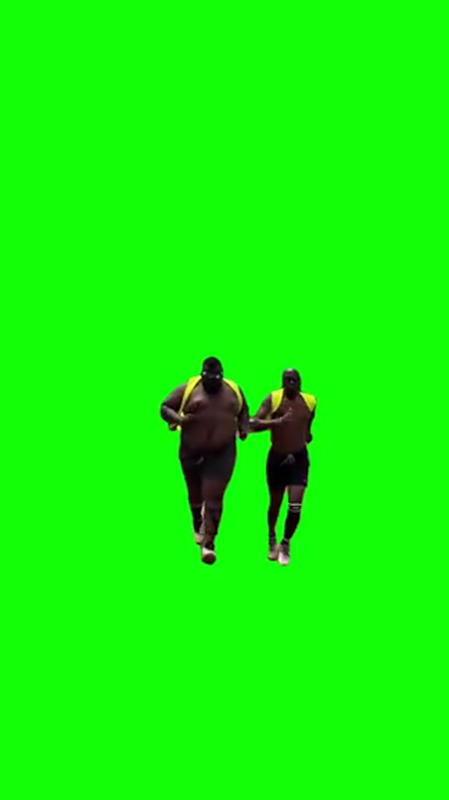 Ashton Hall and dj Khaled AFRICAN VERSION  green screen