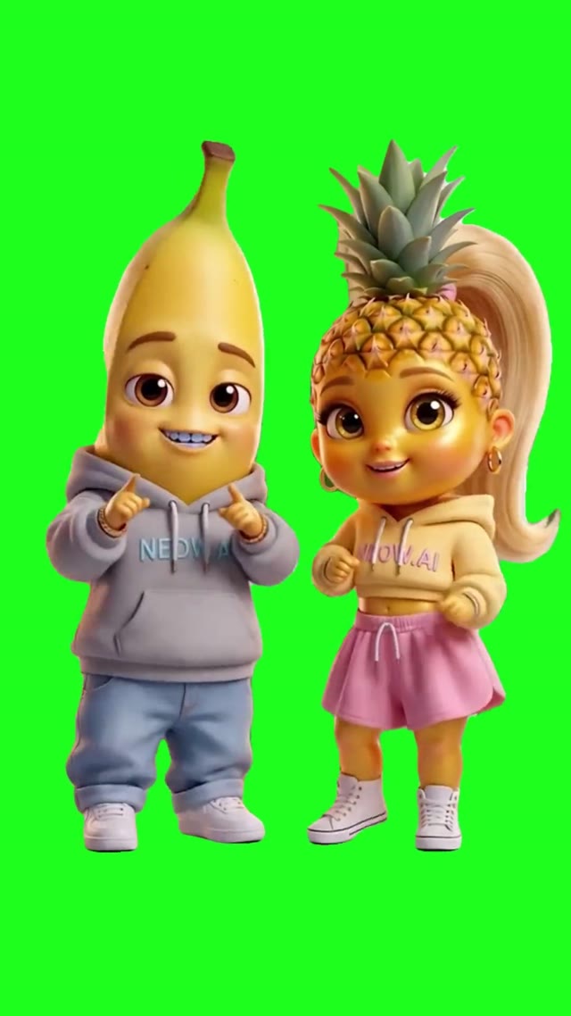 Bannanito In Your green screen