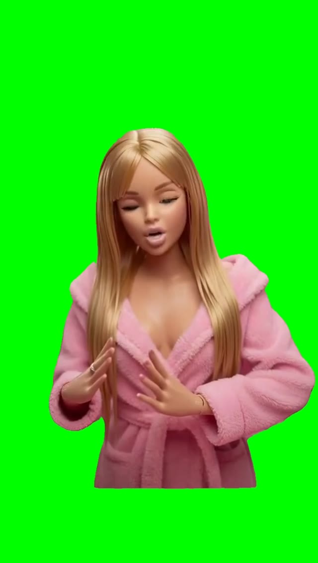 Barbie Stop Talking Smack green screen