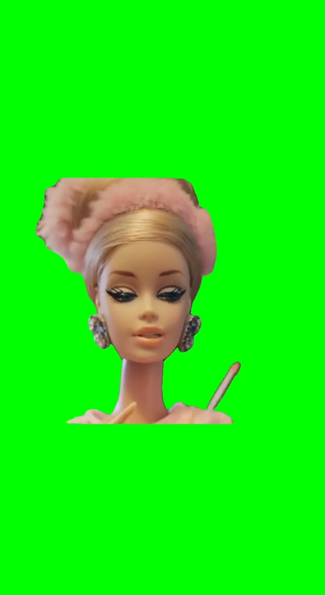 Barbie You Dont Like Me green screen