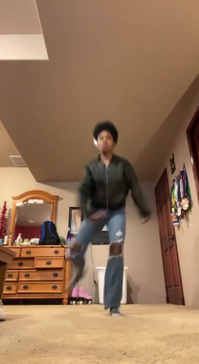 Beethoven can can silly dance trend green screen