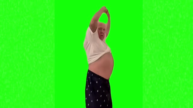 Belly dancer green screen