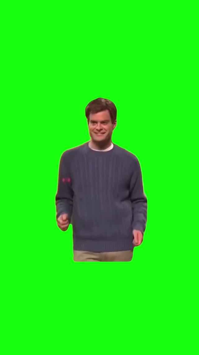 Bill20Hader20Dancing20in20a20Box20Green20Screen green screen