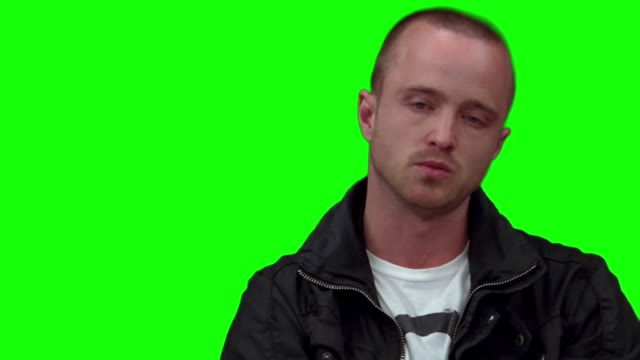 Breaking Bad Jesse Pinkman whats it all mean whats the point green screen