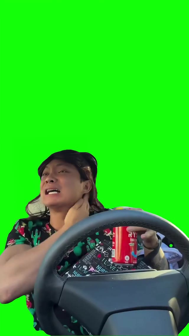 Broke af green screen
