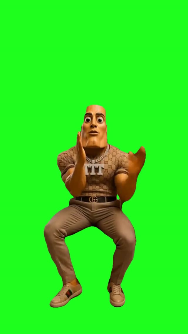 Built Tung Tiki green screen