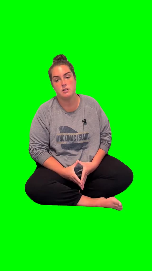 Cake Pop Lady green screen