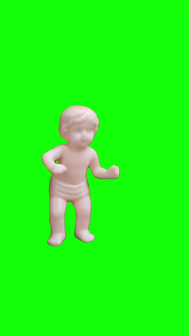 Carlitos dancing 4k green screen