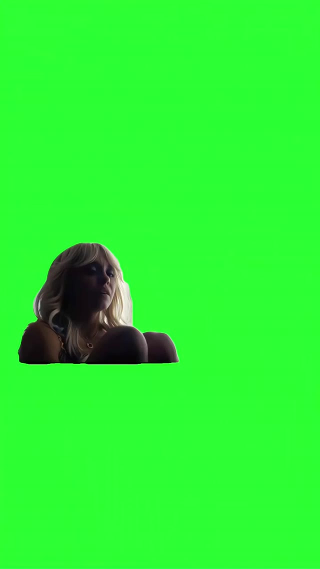 Cassie I Feel Like Youre Going To Hurt Me green screen