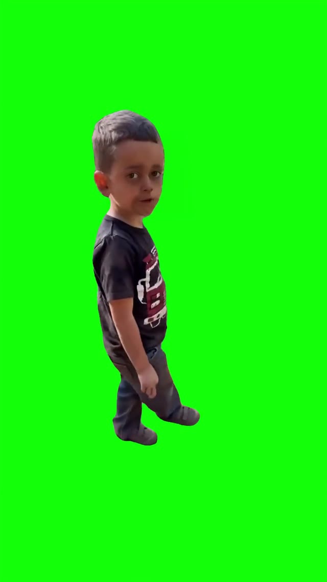 Come over its a surprise green screen