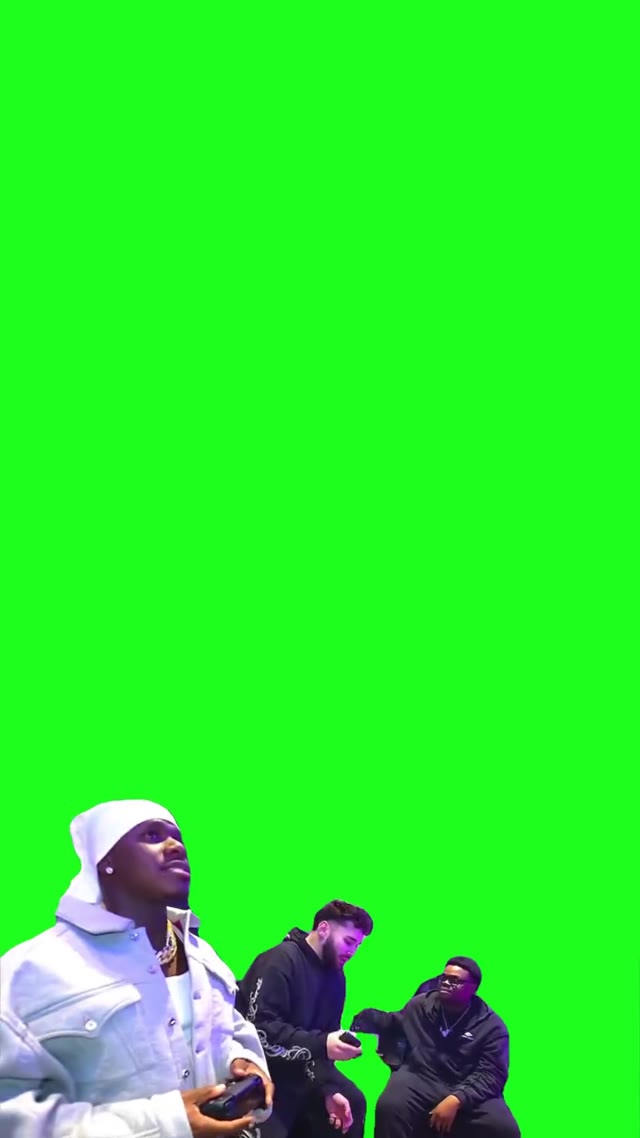 Dababy shut the f up green screen