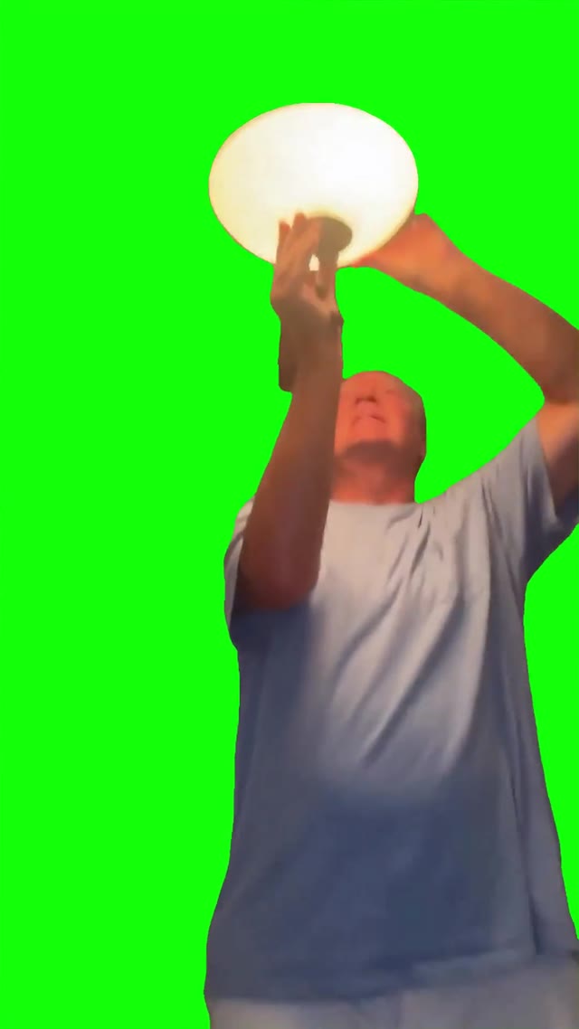 Dad CRASHOUT green screen