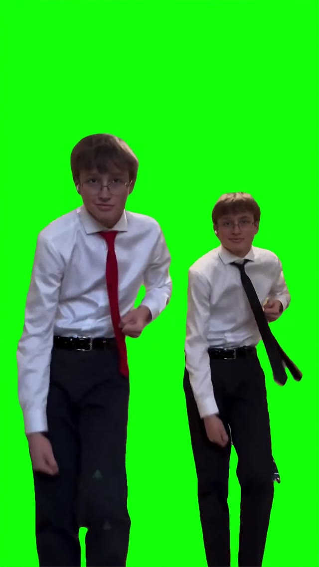 Dan boo dance trend green screen