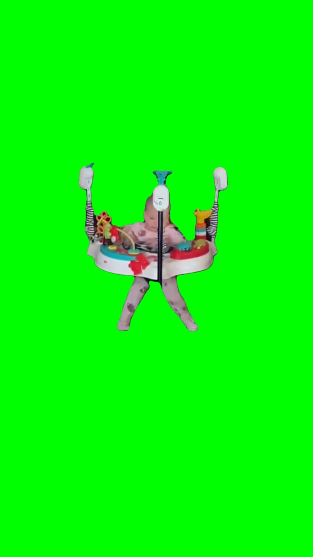 Dancing Baby green screen