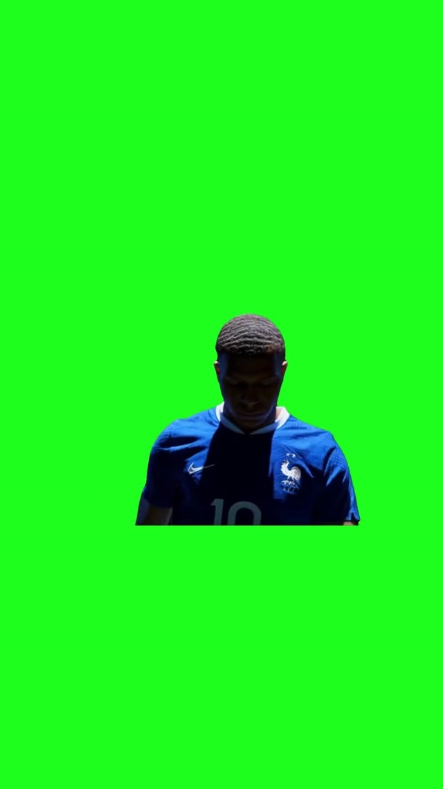Dictator Mbappe green screen