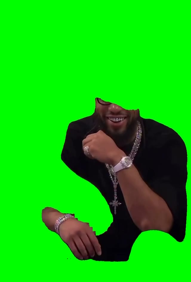 Dillon Brooks Evil Villain Laugh green screen
