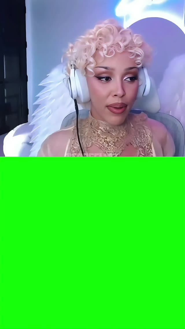 Doja Cat 4k green screen