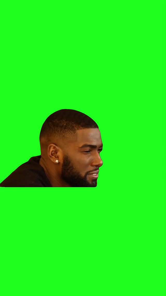 Donny Savage Eating green screen