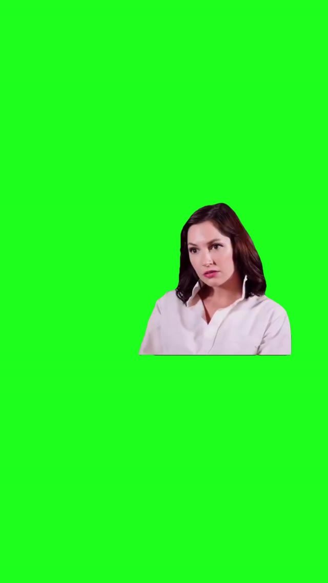 Double Cheeked Up green screen