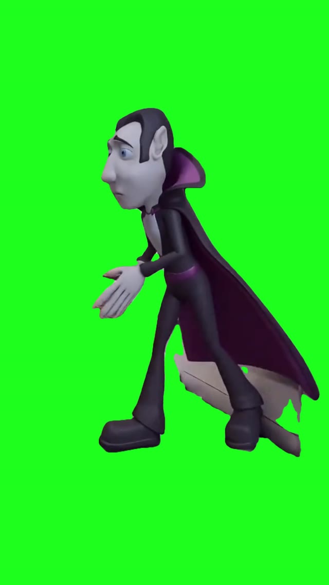 Draculas Vampire Walk green screen