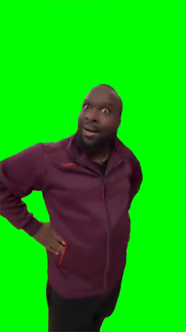 Drama reaction green screen