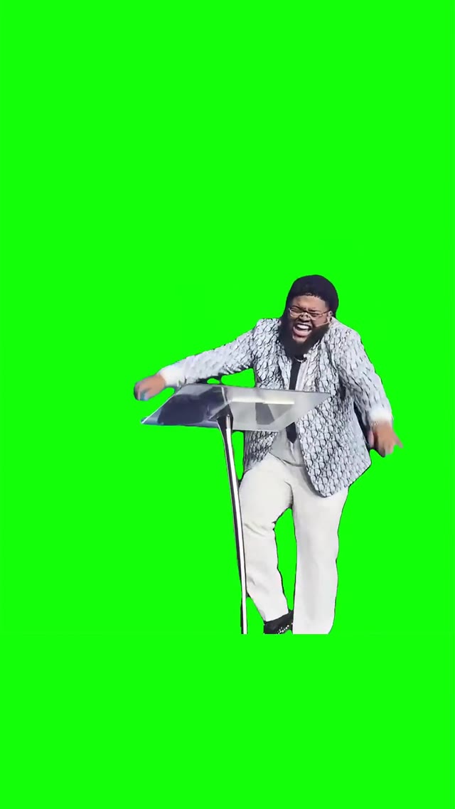 Druski dancing off green screen