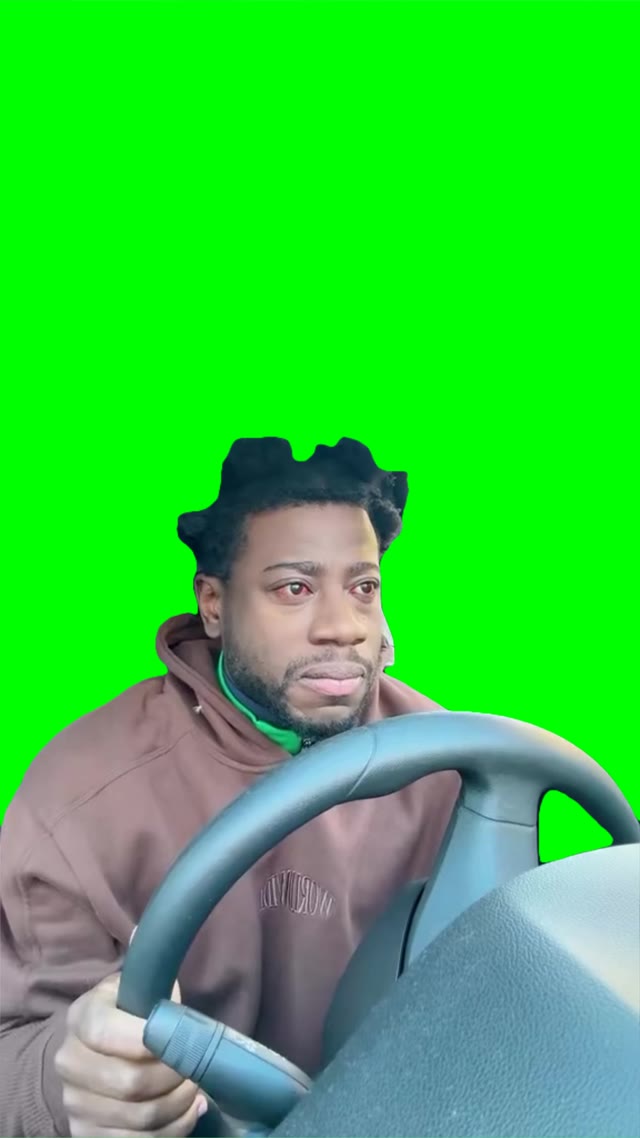 Dude mad green screen