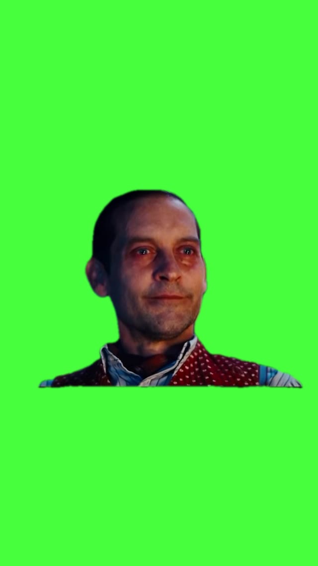 Evil laugh green screen