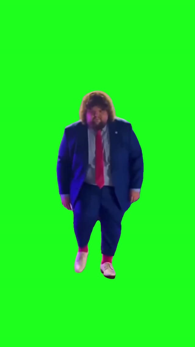 Fat Jd Dancing green screen