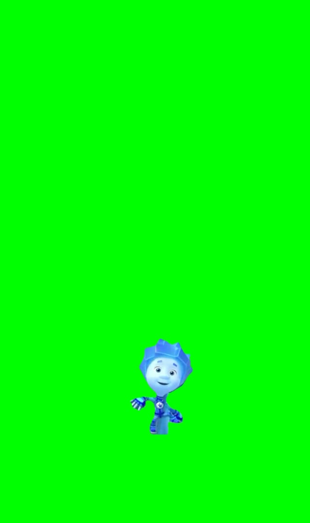 Fiksiki dance green screen