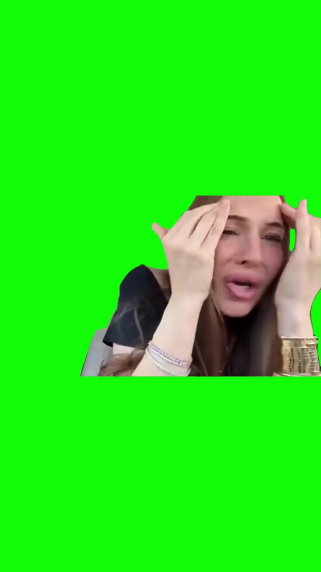 FuWBdLX3 Are you okay green screen