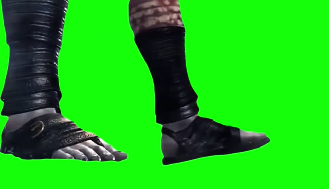 God of War Kratos green screen