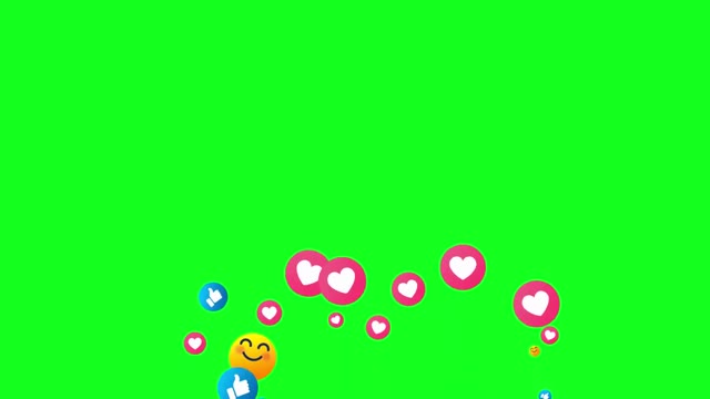Green Screen Animated Live Emoticons _ Emoticones en Vivo Animados Pantalla Verde green screen