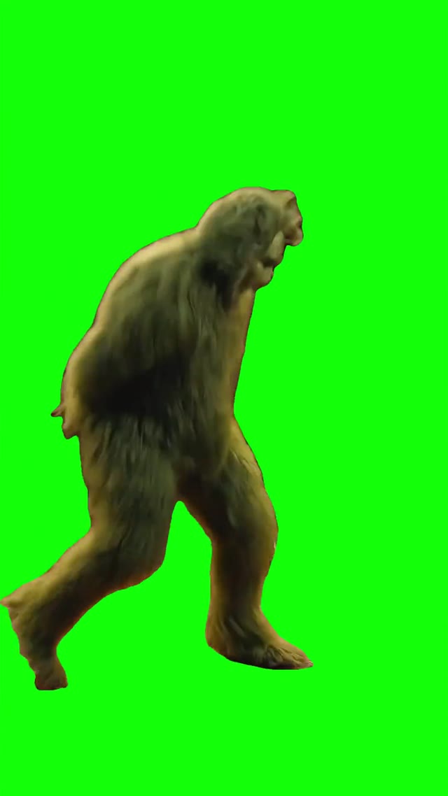Grinch bye bye bye dance green screen