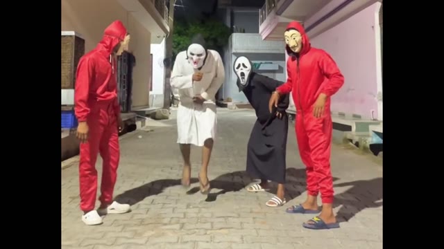 Guys dancing green screen