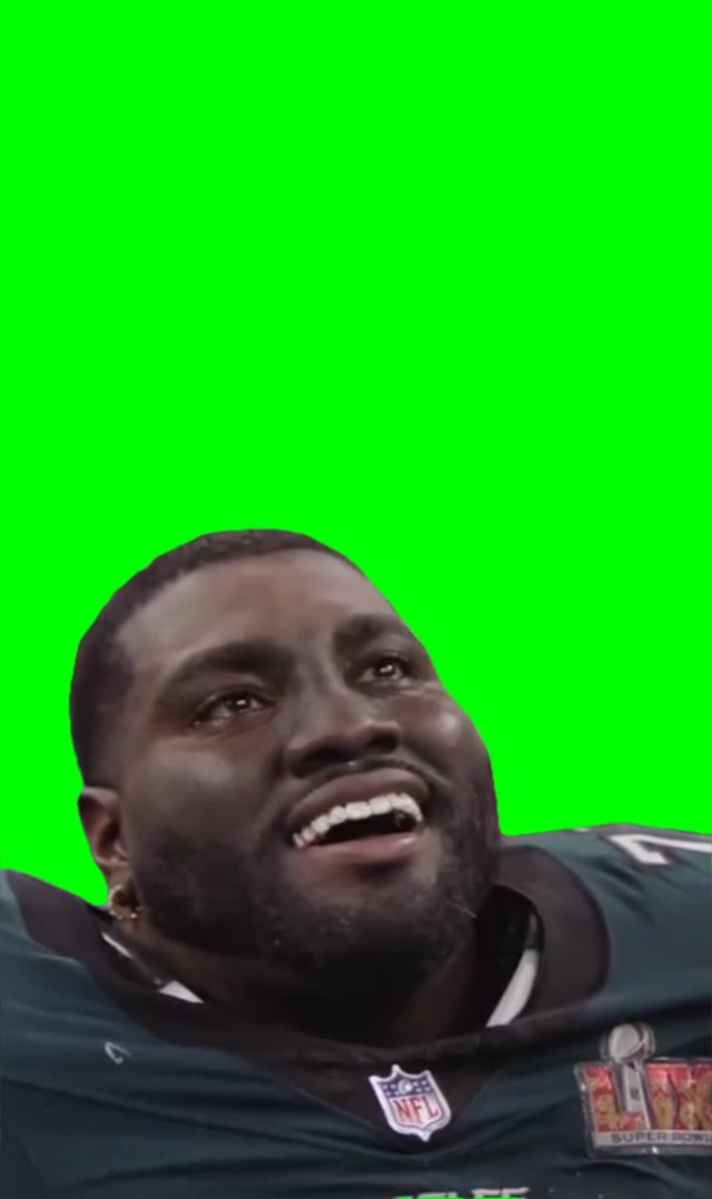 Happy Cry green screen