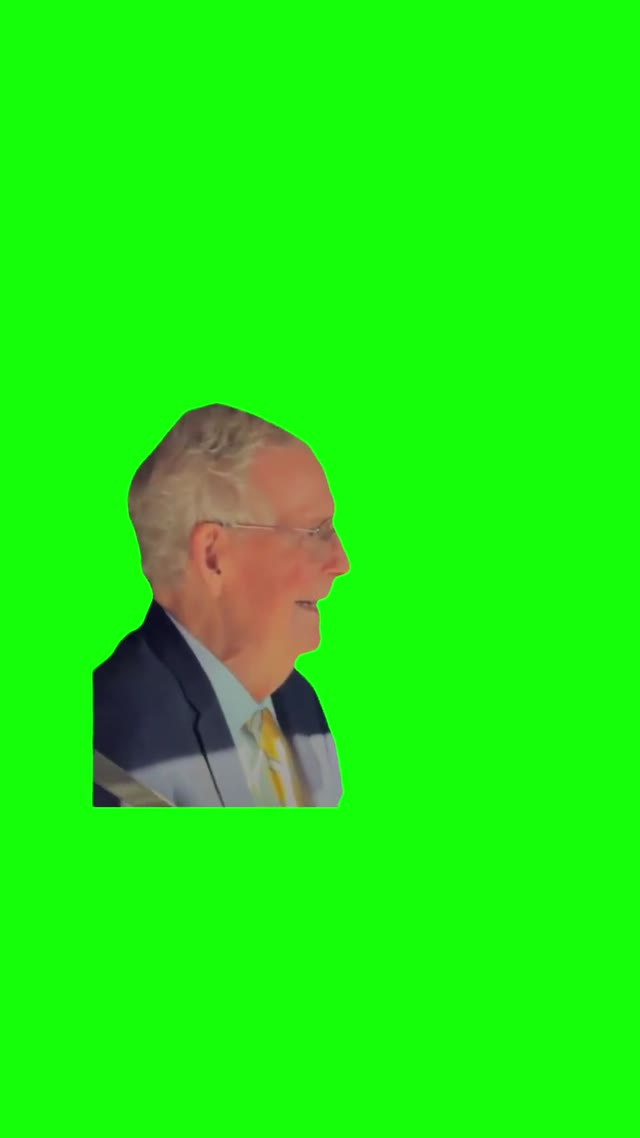 Happy Mitch green screen