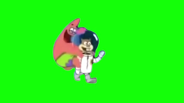 Hey Spongebob green screen