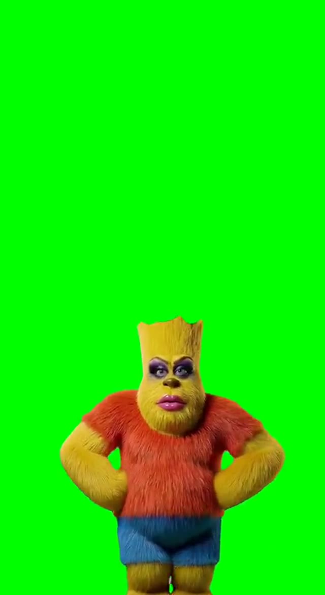 Homer Buy A Dill Doh green screen