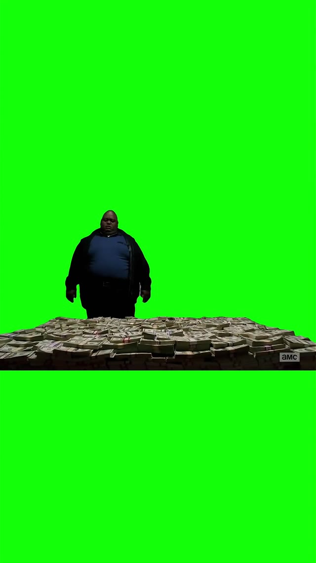 Huel i got to do it man green screen