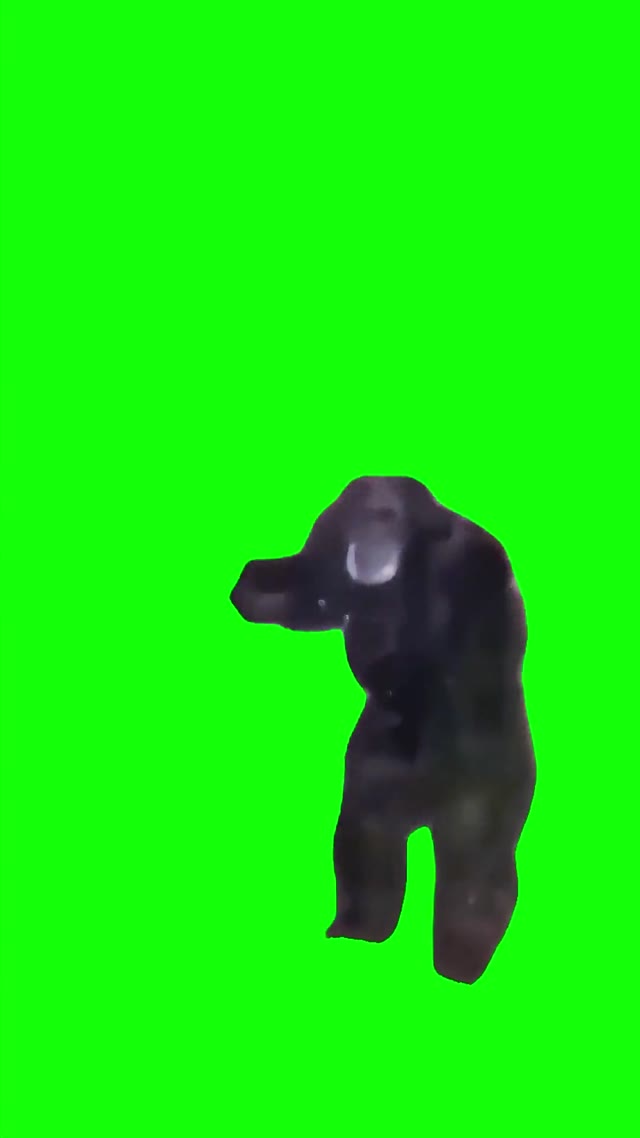 Hysterical Monkey green screen